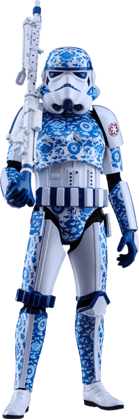 Hot Toys Stormtrooper Porcelain Pattern Version Sixth Scale Figure