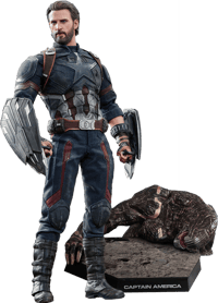 Hot Toys Captain America Movie Promo Edition Sixth Scale Figure