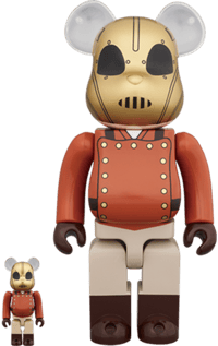 Medicom Toy Bearbrick The Rocketeer 100 and 400 Collectible Set