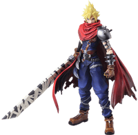Square Enix Cloud Strife Another Form Variant Collectible Figure