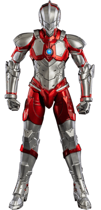 Threezero Ultraman Suit (Anime Version) Sixth Scale Figure