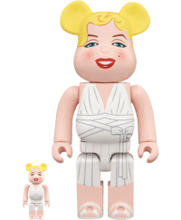 Medicom Toy Be@rbrick Marilyn Monroe 100% and 400% Collectible Set