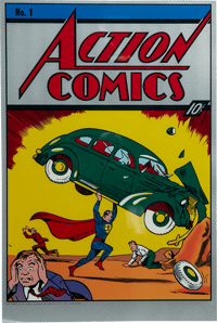 New Zealand Mint Action Comics #1 Silver Foil Silver Collectible