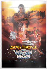 New Zealand Mint Star Trek II: The Wrath of Khan Silver Foil Silver Collectible