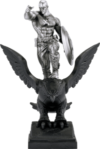 Royal Selangor Captain America Resolute Figurine Pewter Collectible