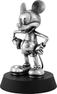 Royal Selangor Mickey Mouse Steamboat Willie Figurine Pewter Collectible