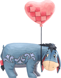 Enesco, LLC Eeyore with a Heart Balloon Figurine
