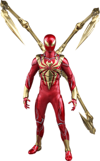 Hot Toys Spider-Man (Iron Spider Armor) Sixth Scale Figure