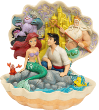 Enesco, LLC The Little Mermaid Shell Scene Figurine