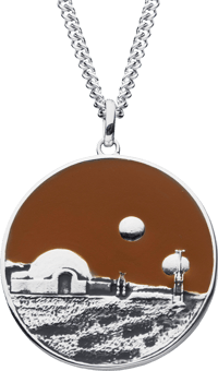 RockLove Tatooine Planetary Medallion Jewelry