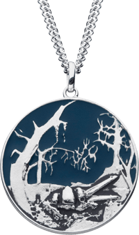 RockLove Dagobah Planetary Medallion Jewelry