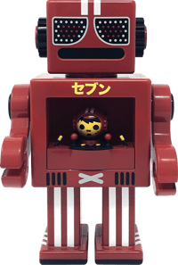 Gagatree Seven Red OBOT Collectible Figure