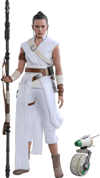Hot Toys Rey and D-O Sixth Scale Figure Set