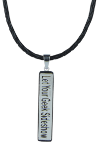 Whats Your Passion Jewelry Let Your Geek Sideshow Bar Pendant Necklace Jewelry