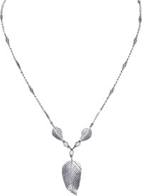 Badali Jewelry Elven Realms 3 Leaf Necklace: Lothlorien™ Jewelry