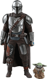 Hot Toys The Mandalorian and The Child Collectible Set