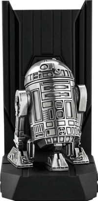 Royal Selangor R2-D2 Bookend Pewter Collectible