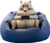 Manas SUM Polar Bear Figurine