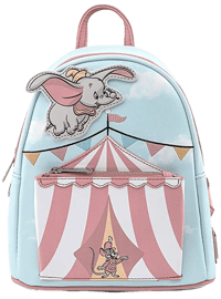Loungefly Dumbo Flying Circus Tent Mini Backpack Backpack