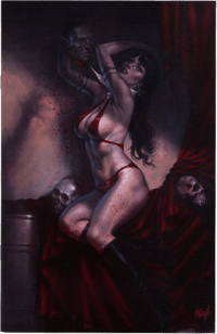 Dynamic Forces Vampirella #10 (Special Virgin Painted Cover by Lucio Parrillo) Book