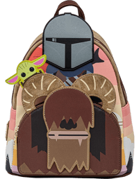 Loungefly Mandalorian Bantha Ride Mini Backpack Apparel