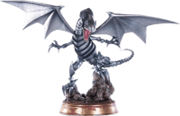 First 4 Figures Blue-Eyes White Dragon (Silver Variant) Statue