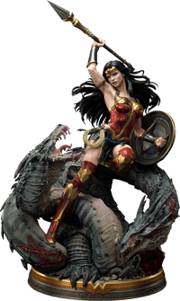 Prime 1 Studio Wonder Woman VS Hydra Bonus Version 1:3 Scale Statue