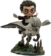 Iron Studios Harry Potter & Buckbeak Mini Co. Collectible Figure