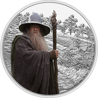 New Zealand Mint Gandalf the Grey 1oz Silver Coin Silver Collectible