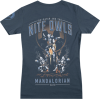 Heroes & Villains Bo-Katan and the Nite Owls Indigo Women's Tee T Shirt