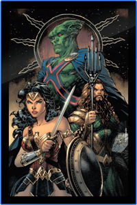 Brandlite Zack Snyder’s Justice League #59 LED Poster Sign (Large) Wall Light