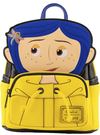 Loungefly Coraline Raincoat Cosplay Mini Backpack Backpack