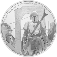 New Zealand Mint The Mandalorian™ Classic 1oz Silver Coin Silver Collectible