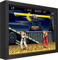 Artovision Street Fighter Ryu vs. Ken Shadow box art