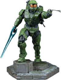 Dark Horse Comics Halo Infinite Master Chief with Grappleshot Statue