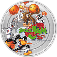 New Zealand Mint Space Jam 1oz Silver Coin Silver Collectible