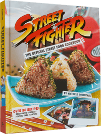 Insight Editions Street Fighter: The Official Street Food Cookbook Book