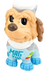3D Retro Einstein Mag Pup Vinyl Collectible