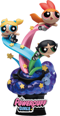 Beast Kingdom The Powerpuff Girls The Day is Saved D-Stage Statue