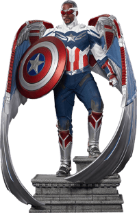 Iron Studios Captain America Sam Wilson (Complete Version) Statue