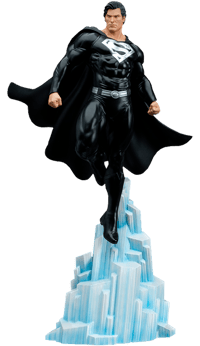 Tweeterhead Superman (Black Suit) Maquette