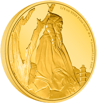 New Zealand Mint Ahsoka Tano ¼ oz Gold Coin Gold Collectible