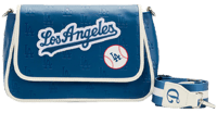 Loungefly LA Dodgers Patches Crossbody Bag