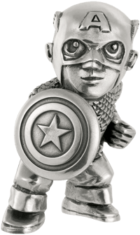 Royal Selangor Captain America Miniature Figurine