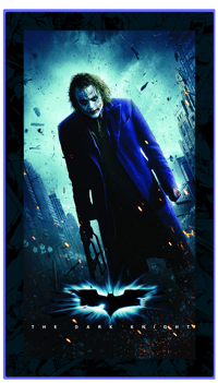 Brandlite The Dark Knight Joker (04) LED Mini-Poster Light Wall Light