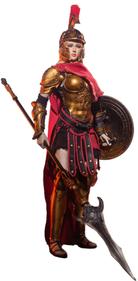 TBLeague Spartan Army Commander (Gold) Sixth Scale Figure