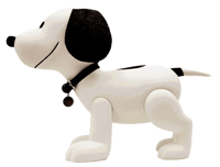 Super 7 Snoopy (Newsprint Grayscale) Vinyl Collectible