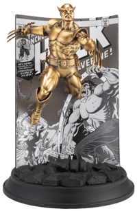 Royal Selangor Wolverine The Incredible Hulk Volume 1 #181 (Gilt Edition) Pewter Collectible