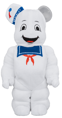 Medicom Toy Be@rbrick Stay Puft Marshmallow Man (Costume Version) 400% Bearbrick