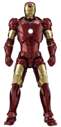 Threezero DLX Iron Man Mark 3 Collectible Figure